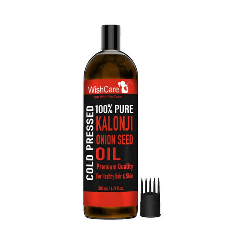 Wishcare Premium Cold Pressed Kalonji Onion Black Seed Hair Oil